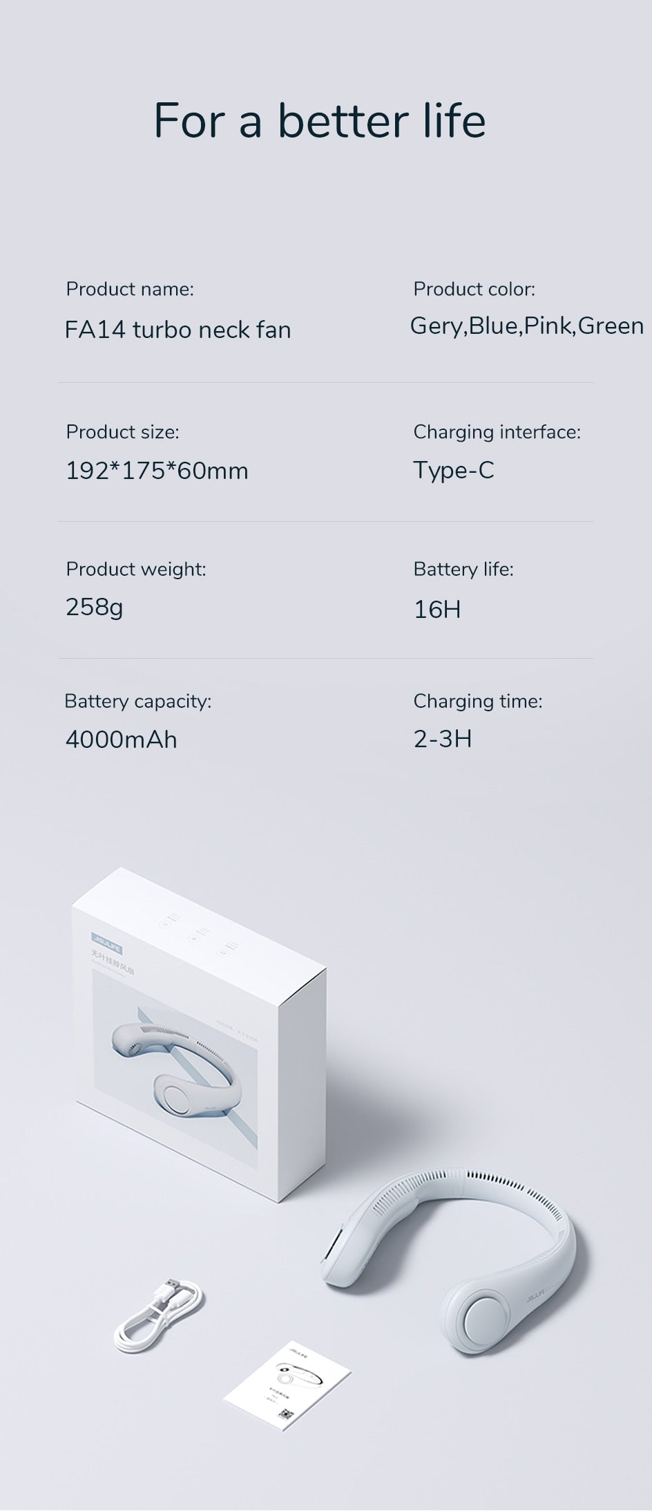 Portable Neck Fan - MaxStore MaxStore