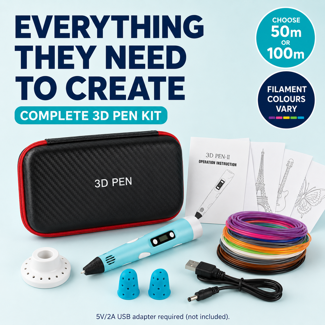 Magic Maker 3D Pen Starter Kit