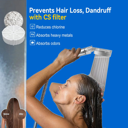MaxShower™ by ALTHY – High-Pressure Spa Shower Filter