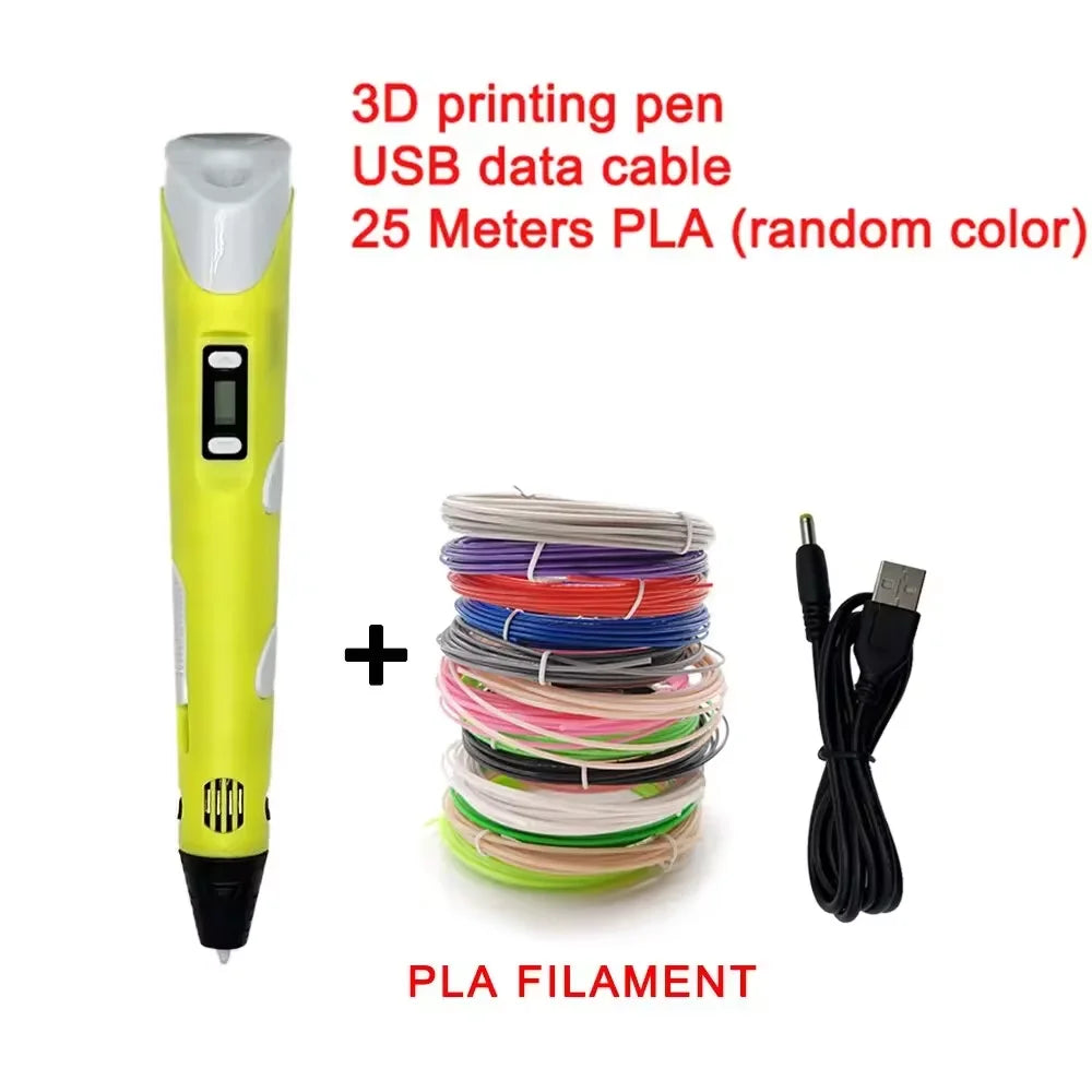 3D Printing Pen/ 25M. PLA