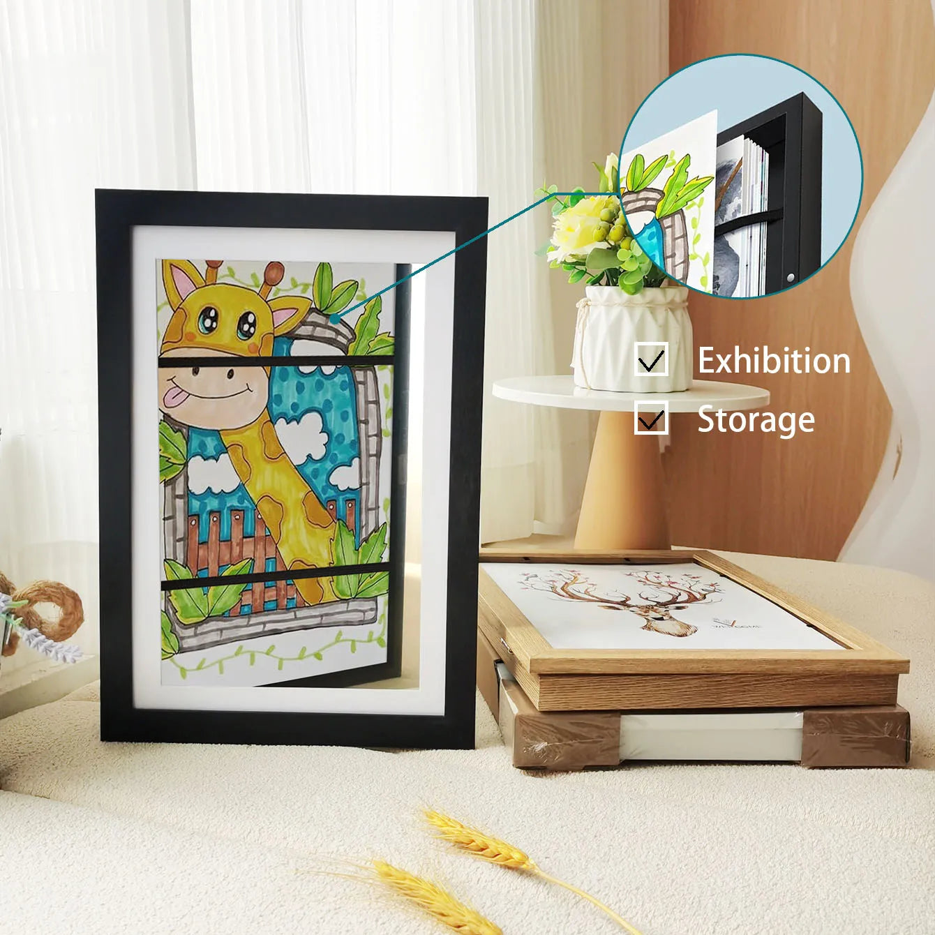Kids Artwork Display Frame