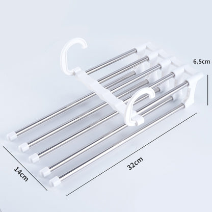 Multifunctional Hanger Folding - MaxStore White MaxStore