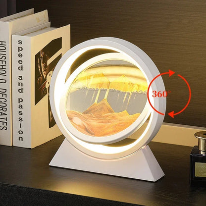 Moving Sand Art Table Lamp